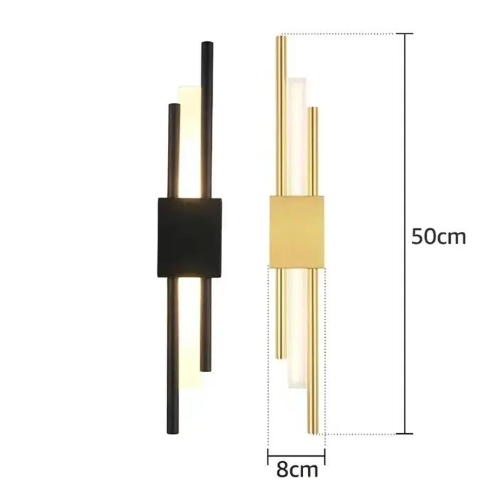 Mur LED lampe éclairage intérieur salle de bain appliques murales luminaire salon couloir chambre décoration nordique