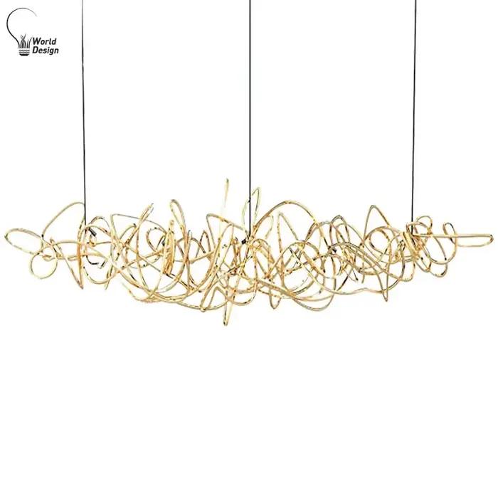 Lampe à suspension post-moderne design salon salle à manger restaurant bar lustre à suspension moderne art lumières créatives décoration