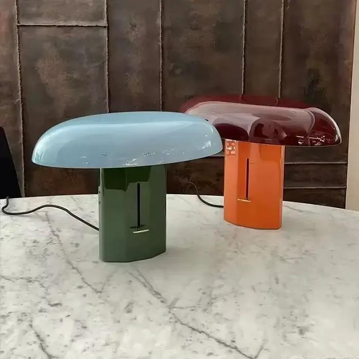 Lampe de table Montera design champignon éclairage LED nordique pour chambre à coucher salon restaurant décoration intérieure moderne auto-installation flux lumineux 60-249 luminaires LED 2 sources toucher interrupteur marche arrêt