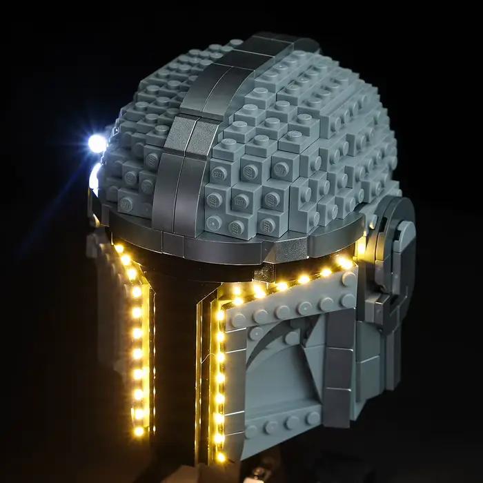 Kit d'éclairage LED pour Wars 75328, casque créatif, jouets à monter soi-même (blocs de construction non inclus)