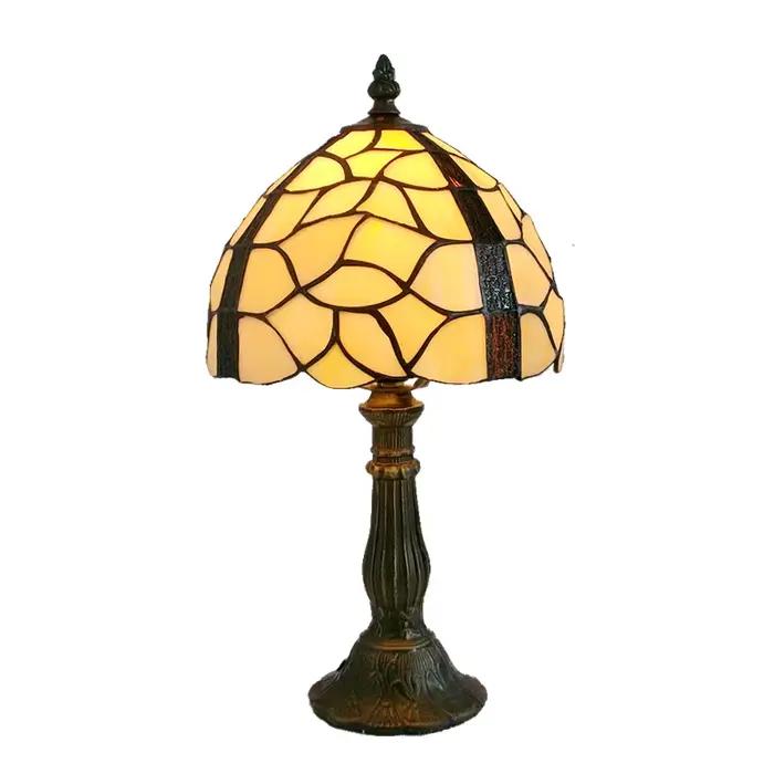 Lampe de bureau rétro pastorale de tournesols nordiques