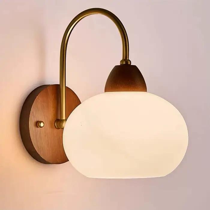 Lampe murale pour chambre à coucher, salon, lampes de chevet, couloir, lampe murale de style chinois, escalier moderne, éclairage mural rétro pour hall d'entrée.