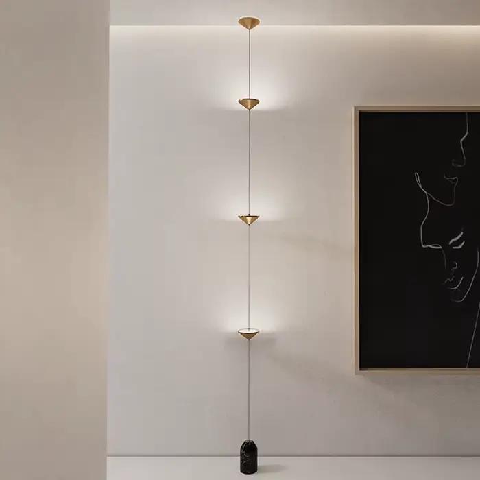 Lampe suspendue moderne en métal peint pour salon chambre à coucher élégante avec abat-jour personnalisable flux lumineux élevé sécurité garantie