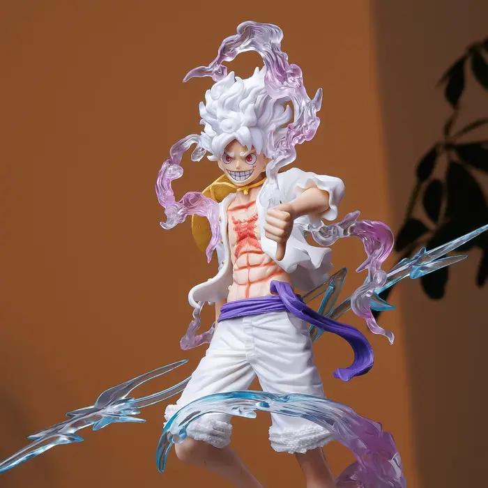 Monkey D. Luffy, One Piece, figurine d'anime, marchandises d'anime, cadeau d'anime pour les amis, cadeau d'anniversaire, statue de personnage d'anime, décoration de bureau, figurine de collection, cad