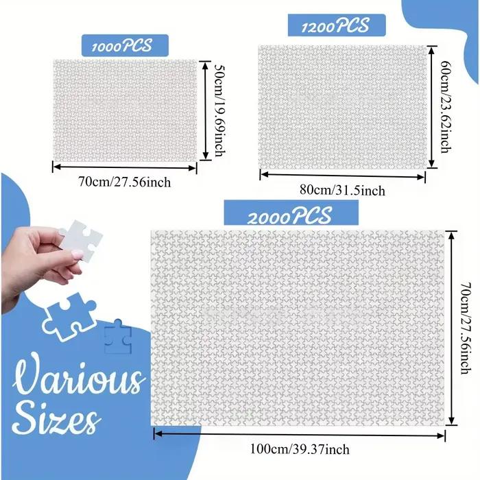 Puzzles de paysages 500/1000/1200/2000 pièces, jeux d'activités familiales pour salle de jeux, chambre à coucher, cadeaux, décoration intérieure