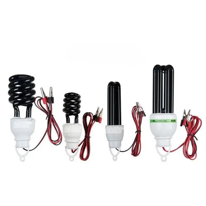 Lumière violette, noire 25W 45W 60W 220V, lumière contre les insectes, pour Aquaculture, durcissement UV, lumière fluorescente, pour étang à poissons, ferme, verger