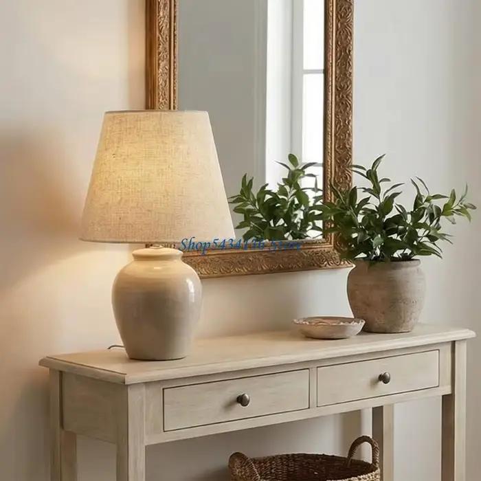 6 pièces de luminaires suspendus modernes de style industriel, installation facile, texture en tissu, luminaire élégant pour projets domestiques