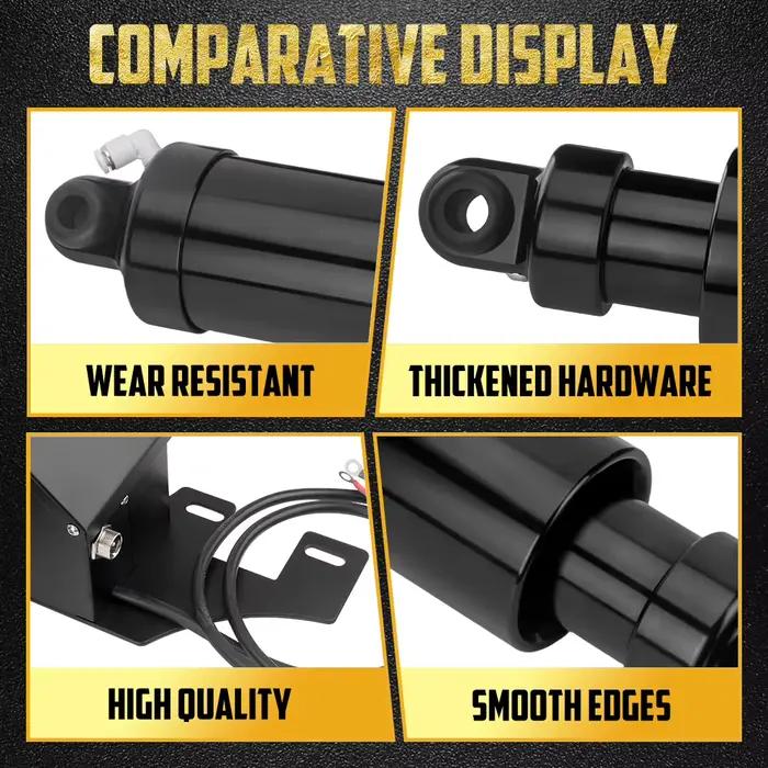 Kits de Suspension pneumatique arrière réglables pour moto, pour Harley Touring Road King Street Electra Glide Ultra Road Glide 1994-Up