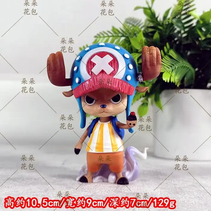 Figurine de collection One Piece Tony Tony Chopper, version Q, mignonne et créative, décoration de bureau pour les fans d'anime