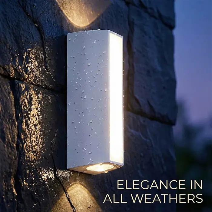 Applique murale LED moderne étanche IP65 pour éclairage intérieur et extérieur blanc chaud chambre restaurant hôtel entrepôt