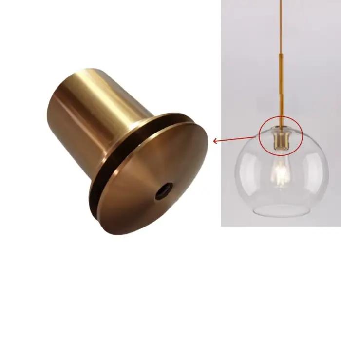 Base de Lampe Molécule Vintage en Aluminium et Laiton pour Salon ou Chambre Occasions Spéciales