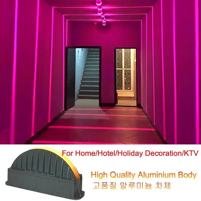 7W mur LED lampe fenêtres seuil lumière pour maison porte cadre couloir balcon Garage hôtel Restaurant KTV chambre IP67 220V 110V