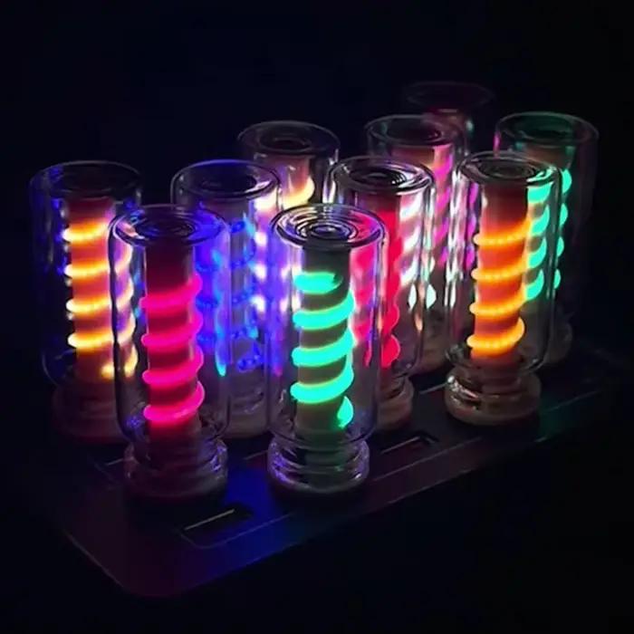LED spirale Filament lumière à la main bricolage Camping lumière LED Flexible rétro USB ampoule pour éclairage quotidien ampoule atmosphère lampe
