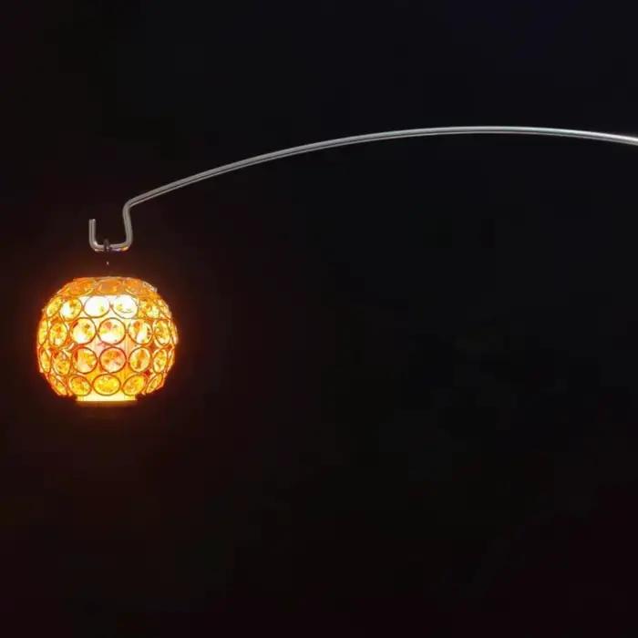 Support suspendu de lampe IGT de Camping, support de lanterne détachable en alliage d'aluminium, cintre de lanterne de Table IGT pour pique-nique randonnée pêche