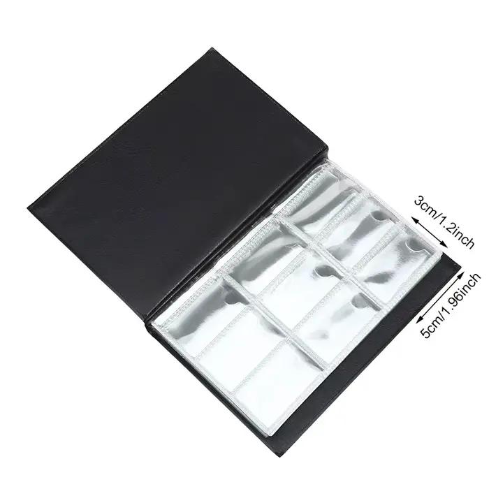 Porte-monnaie pour collectionneur, Albums, Mini sac de rangement pour pièces de monnaie, organisateur d'argent, 108 pochettes, livre d'album de Collection de pièces de monnaie