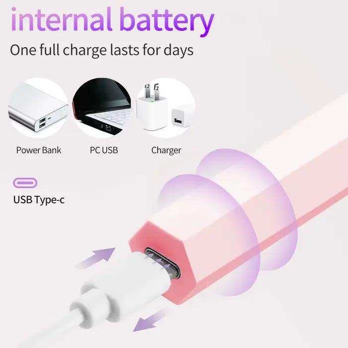 Mini lampe UV pour ongles en gel, petite lampe de séchage pour vernis gel, sécheuse à ongles USB pour un séchage rapide, lampe à ongles