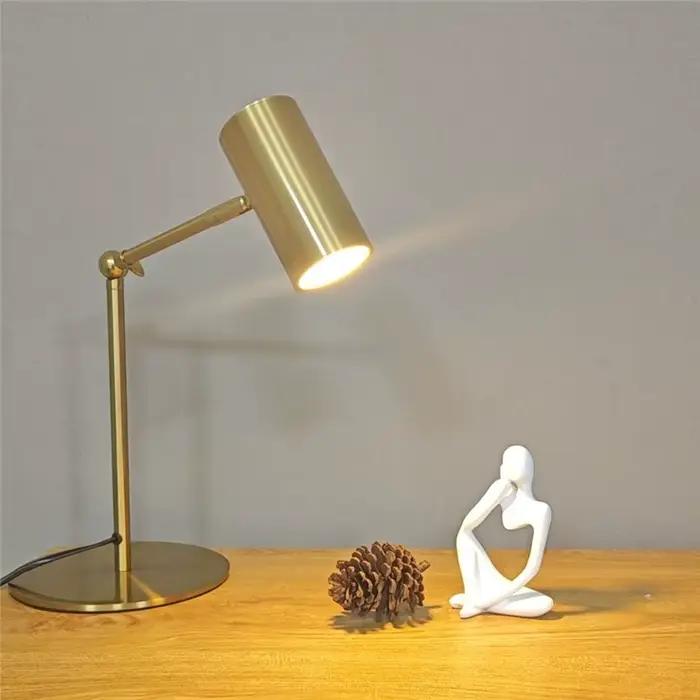 Lampe LED Nordique Rétro à Angle Réglable, Luminaire Décoratif d'Nik, Idéal pour un Bureau, une Chambre à Coucher ou un oral et