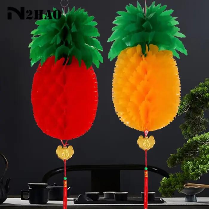 La lanterne ananas n'est pas facile à faire décolorer