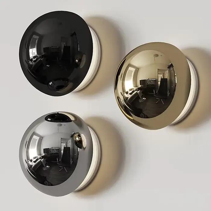 Applique Murale Ronde LED au Design Nordique Moderne