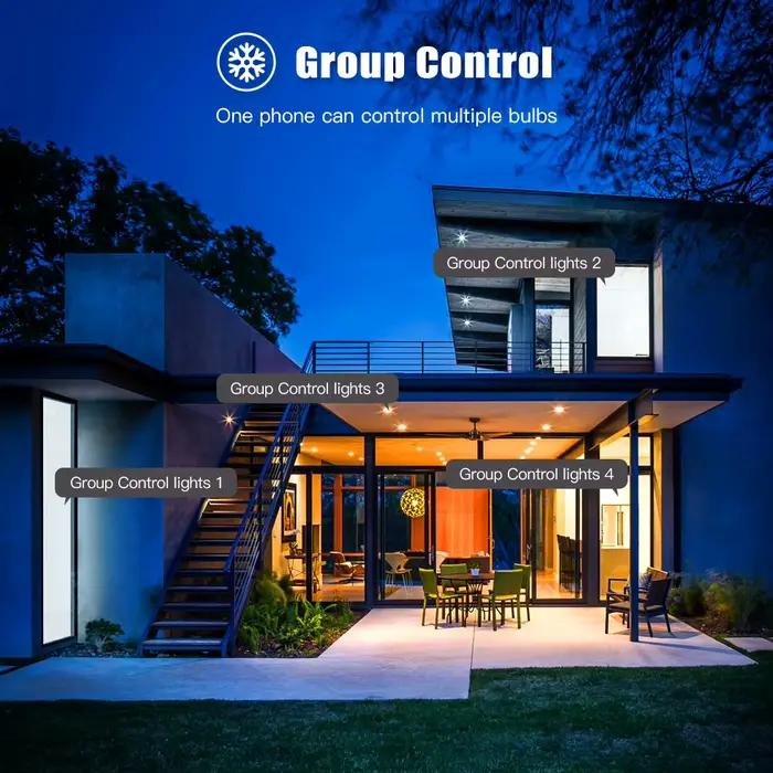 Ewelink E14 ampoule Led Wifi intelligente Zigbee RGBCW lampe à bougie fonctionne avec Alexa Amazon Google Home Yandex Alice Smartthings