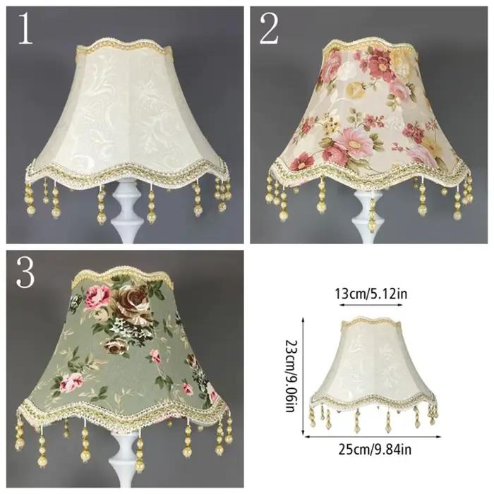 Abat-jour de lampe de table E27 pour décoration de chambre