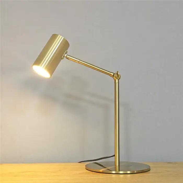 Lampe LED Nordique Rétro à Angle Réglable, Luminaire Décoratif d'Nik, Idéal pour un Bureau, une Chambre à Coucher ou un oral et