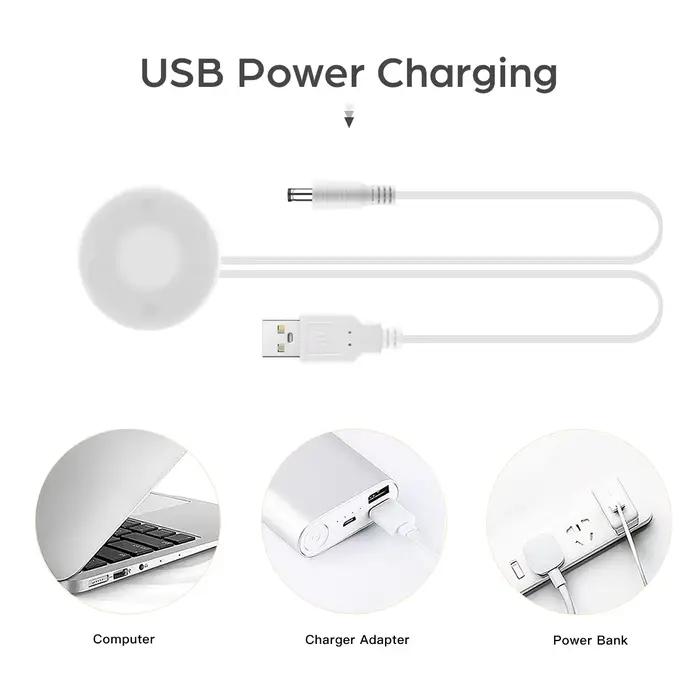DC 5V USB LED variateur capteur tactile interrupteur pénétrable 25mm bois verre acrylique