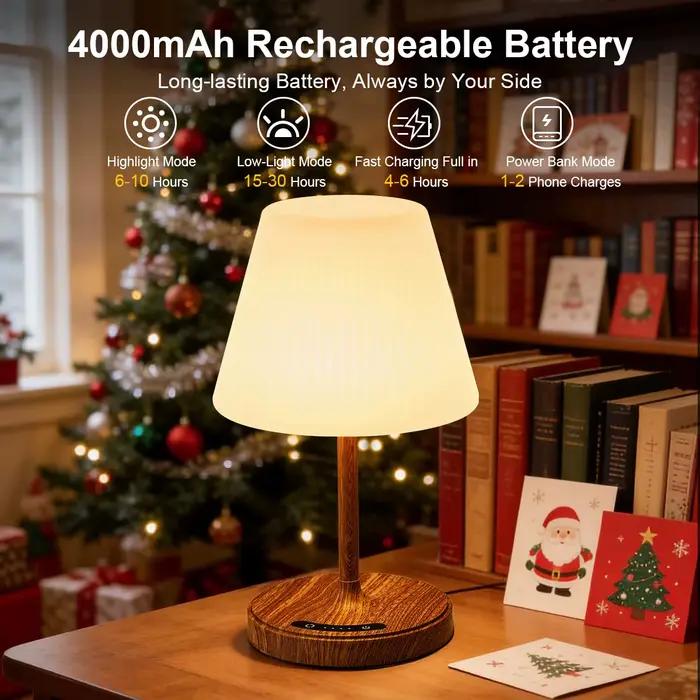 Lampe de douche pour intérieur de salle de bain, lampe de bain USB rechargeable sans fil, petite lampe de nuit relaxante pour spa, pour salle de bain