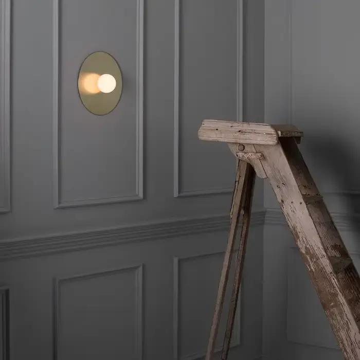 Lampes murales modernes à LED, luminaires artistiques ronds pour la maison, le salon, le chevet, la cuisine et les allées, matériel d'éclairage, décoration d'intérieur