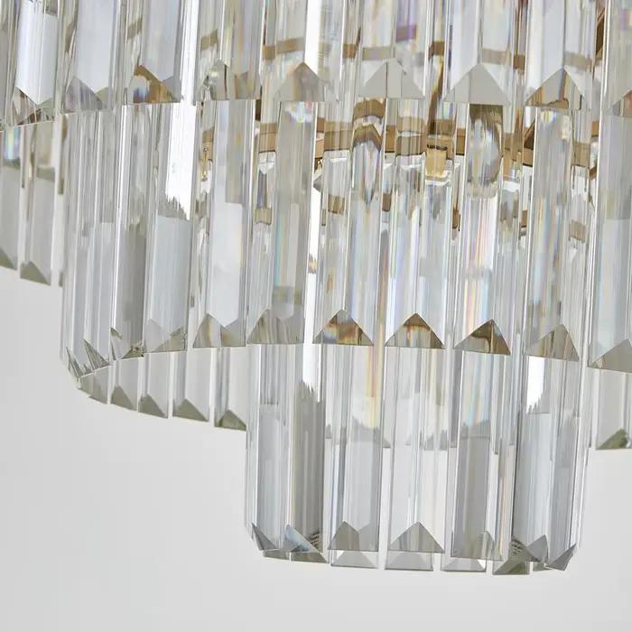 Italie Designer luxe lustre en cristal salle à manger chambre hôtel haut de gamme LED plafonnier moderne décor à la maison luminaire