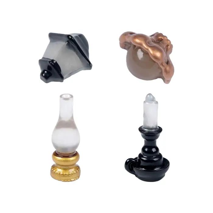 30 pièces de mini lampes à huile rétro lumineuses