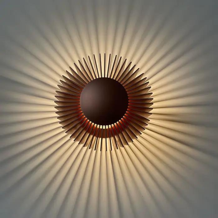 Petite Applique Murale en Aluminium au Design Moderne