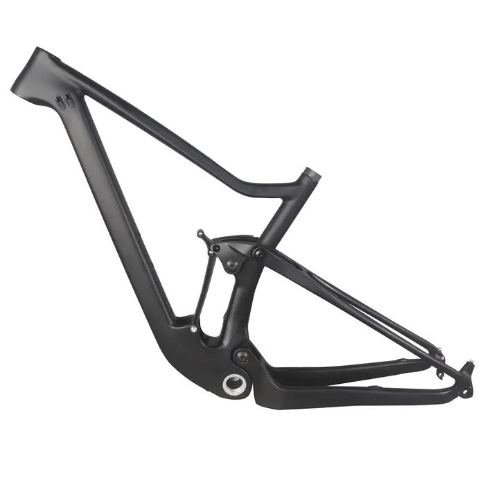Cadre de VTT en fibre de carbone, suspension 2.35mm, 29er, 148 opathy, BSA