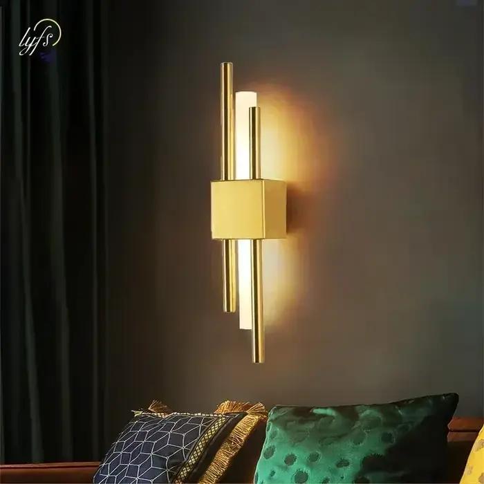 Mur LED lampe éclairage intérieur salle de bain appliques murales luminaire salon couloir chambre décoration nordique
