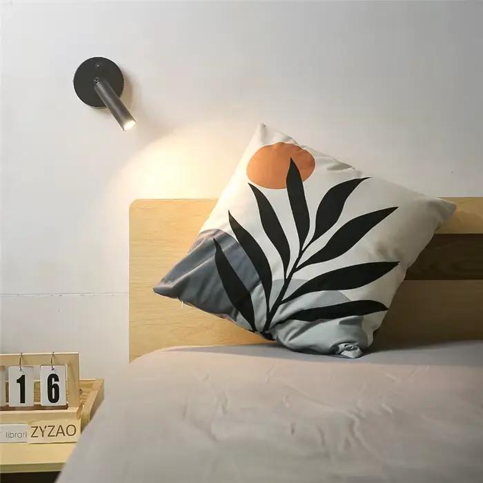 Lampes murales modernes pliantes avec interrupteur LED Spot de lecture pour la maison étude appliques