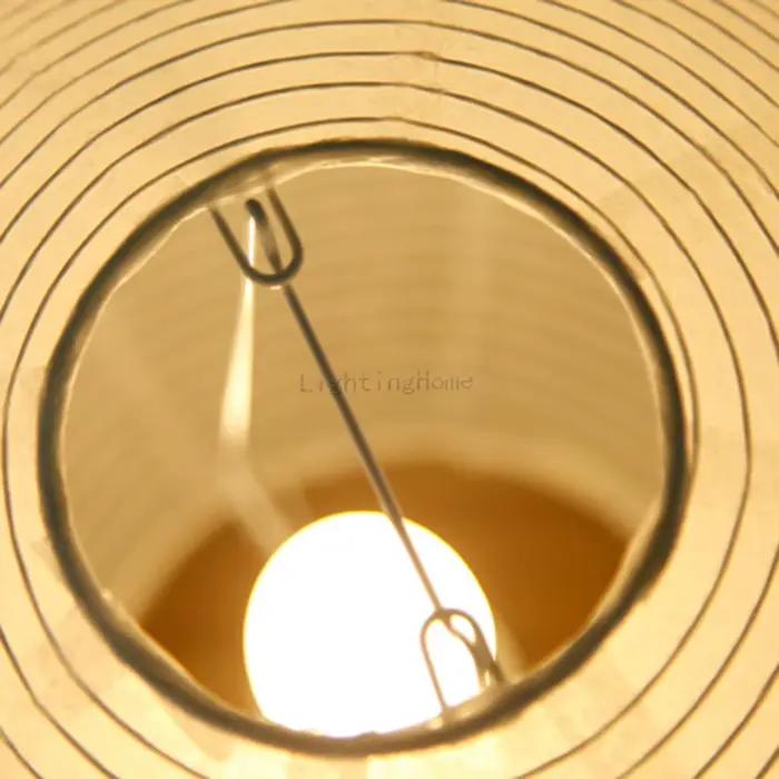 Lanterne en papier nordique lampe de Table Style japonais moderne salon salle d'étude chambre chevet LED éclairage de nuit décor livraison directe