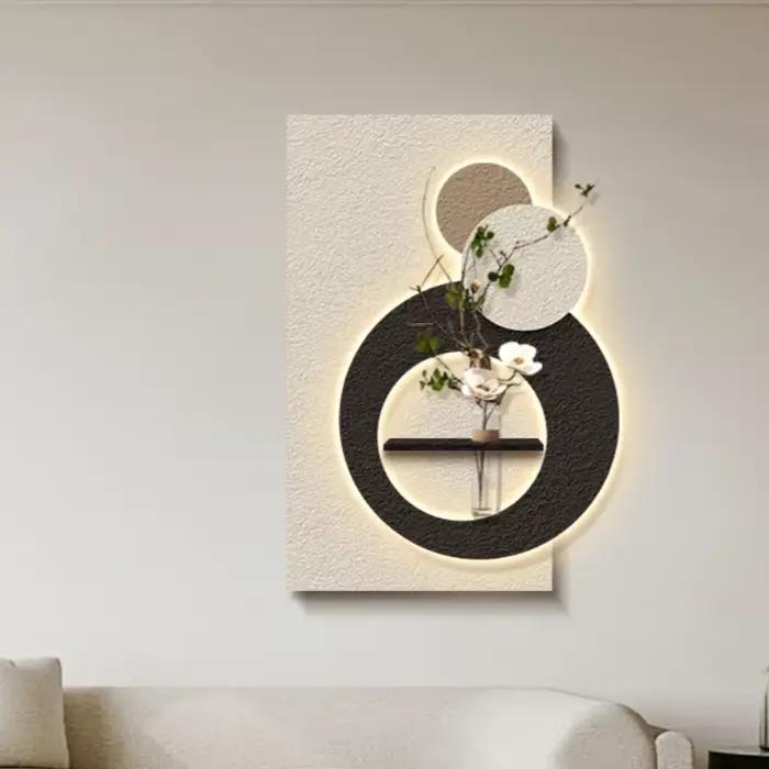 Lampe de mur LED moderne pour salon fond Hall d'entrée étude suspendus peinture couloir Lustre décoration de la maison lumière murale