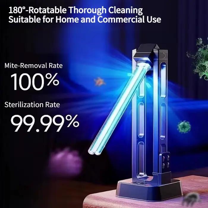 Lampe de désinfection UV pour la maison, lampe de désinfection UV de type mobile pour la maison, lampe médicale pour animaux de compagnie, élimination des acariens et stérilisation, stérilisateurs UV