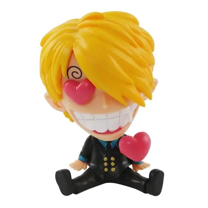 Figurine de dessin animé une pièce, 17 Styles, Zoro Luffy Sanji Ace Robin Nami Frank Usopp Brook Chopper, décoration en PVC, modèle figural, jouet cadeau