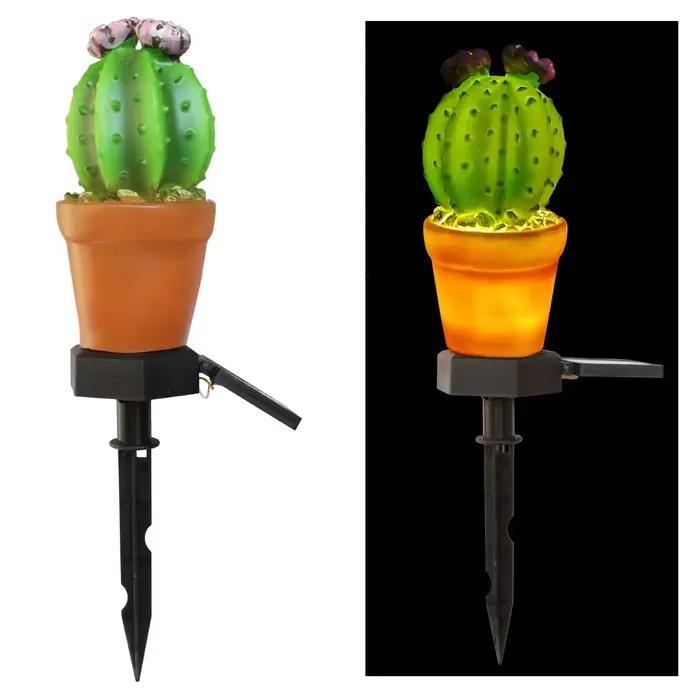 Lampe LED Solaire Imperméable en Forme d'Ananas
