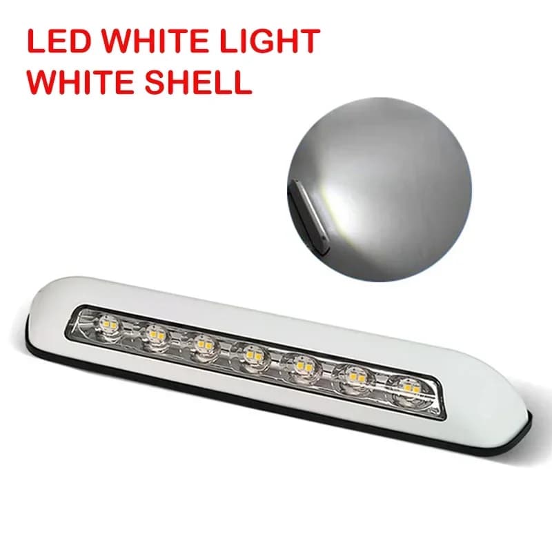 12V 8W 10LED RV LED auvent porche lumière étanche caravane intérieur appliques barre lumineuse Van c