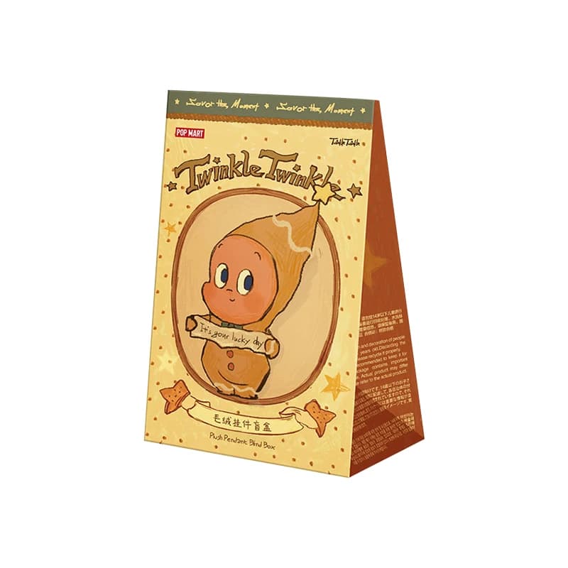 POP MART Twinkle Twinkle Savor the Monment Series - Mini Cookies Fraîchement Cuisinés - Pendentif en