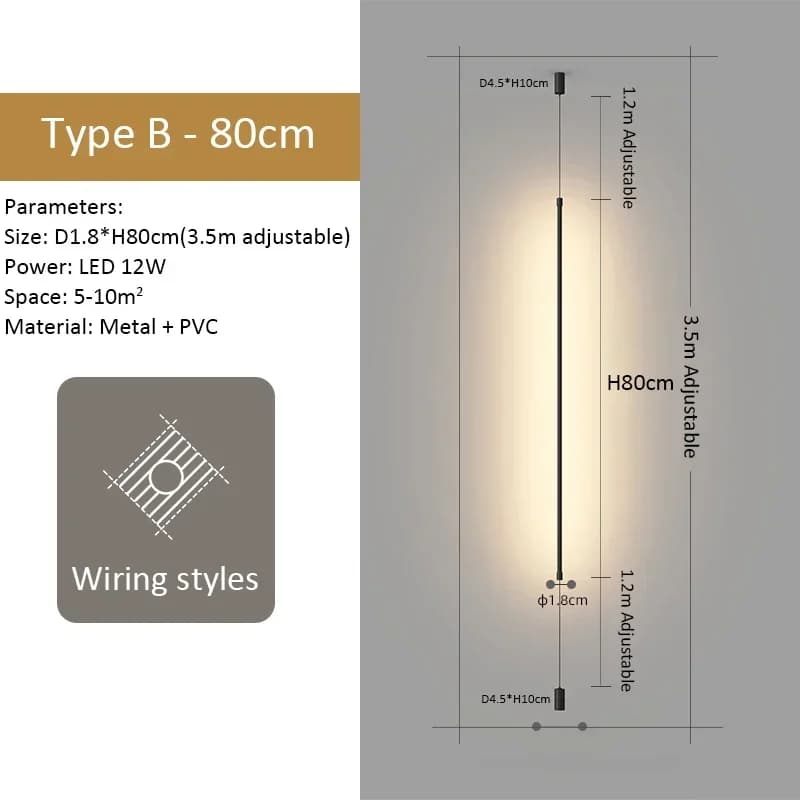Lampadaire LED noir nordique, décoration de la maison, éclairage pour salon, chambre à coucher, sall