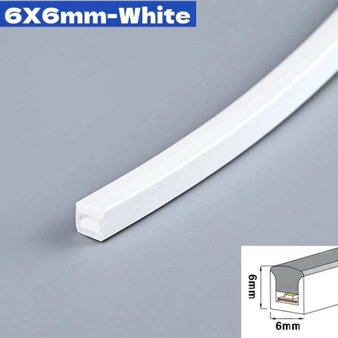 4/6/8/10mm LED étroite néon Silicone Tube corde lampe encastré DC12V Flexible étanche diffuseur armo