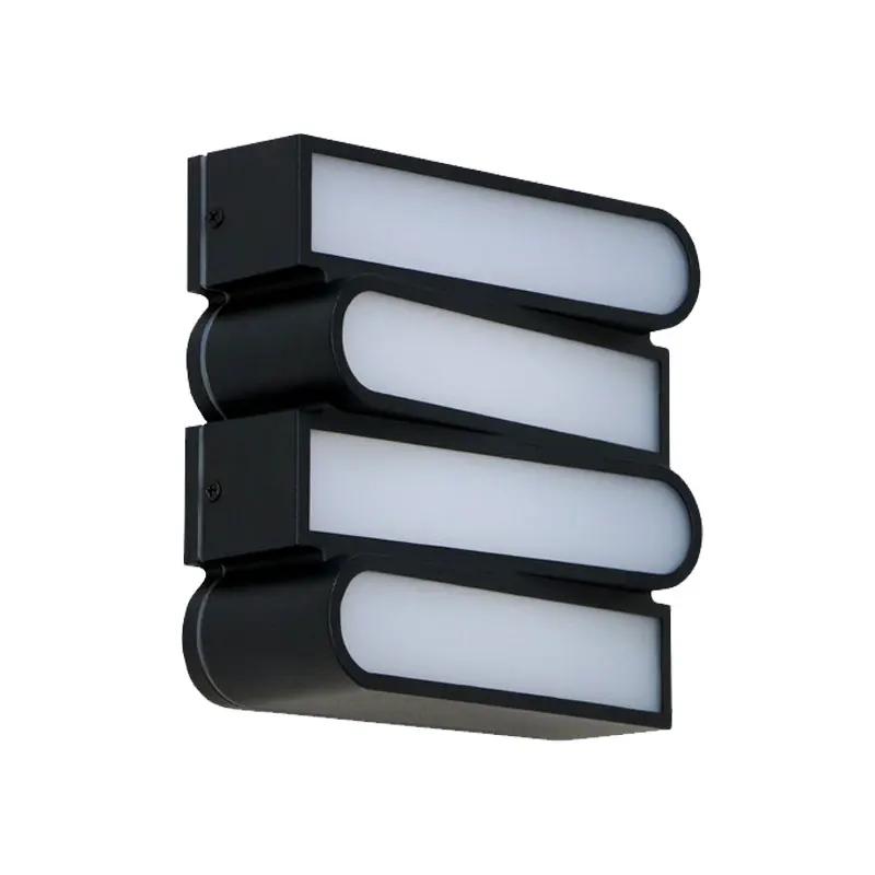 Lampe murale LED d'extérieur, étanche, pour cour et extérieur, design créatif, lampe murale suspendue